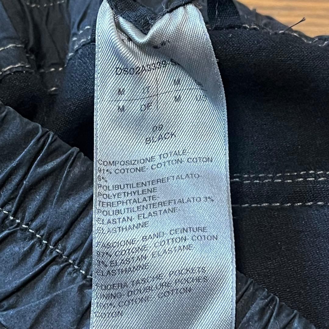 Rick Owens DRKSHDW MASTODONデニム Mブラックカーゴ