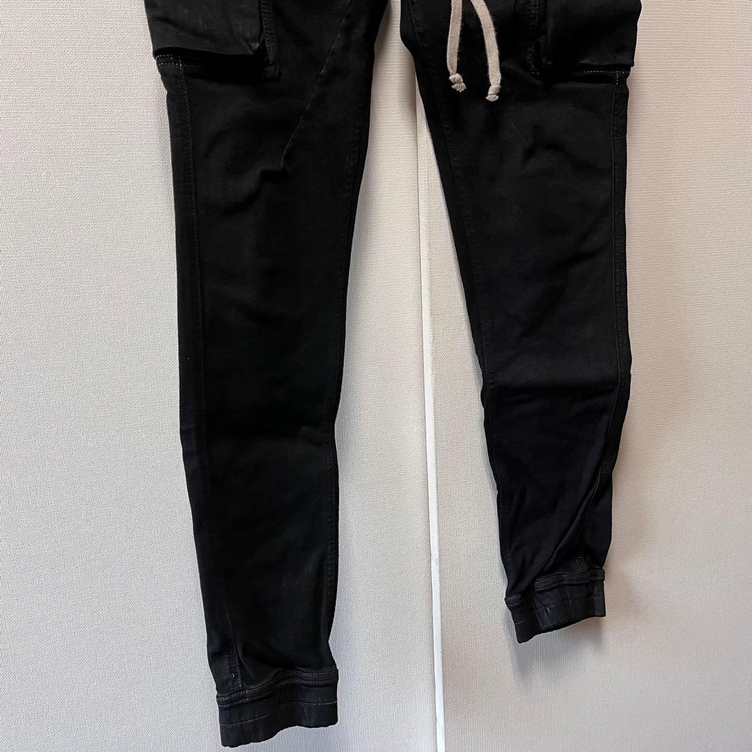 Rick Owens DRKSHDW MASTODONデニム Mブラックカーゴ