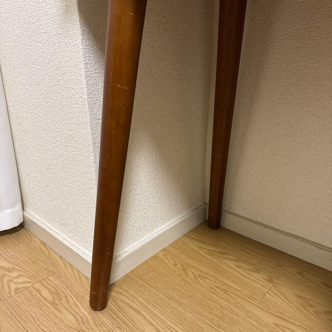 ドレッサー 鏡台 木製 スツール セット ミッドセンチュリー系 レトロ