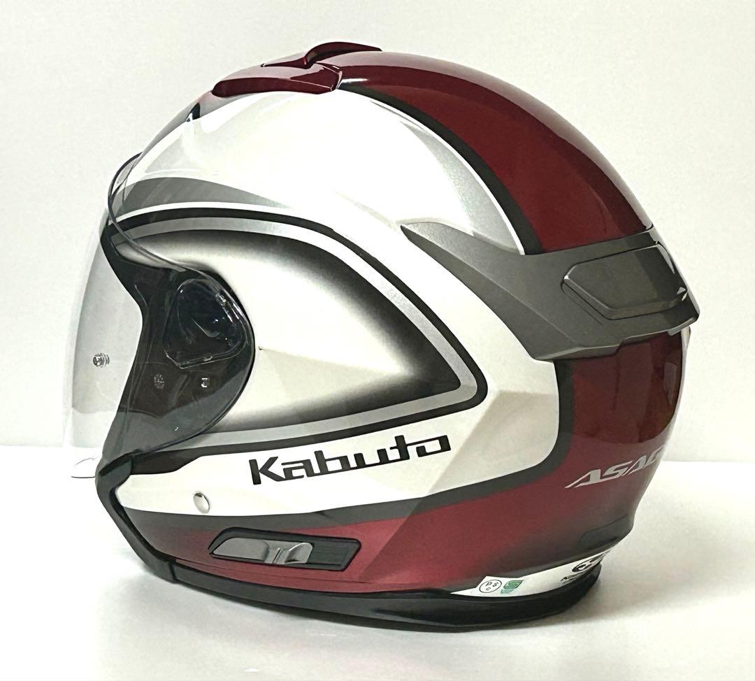 OGKカブト　インナーバイザー付きジェットヘルメットASAGI Mサイズ
