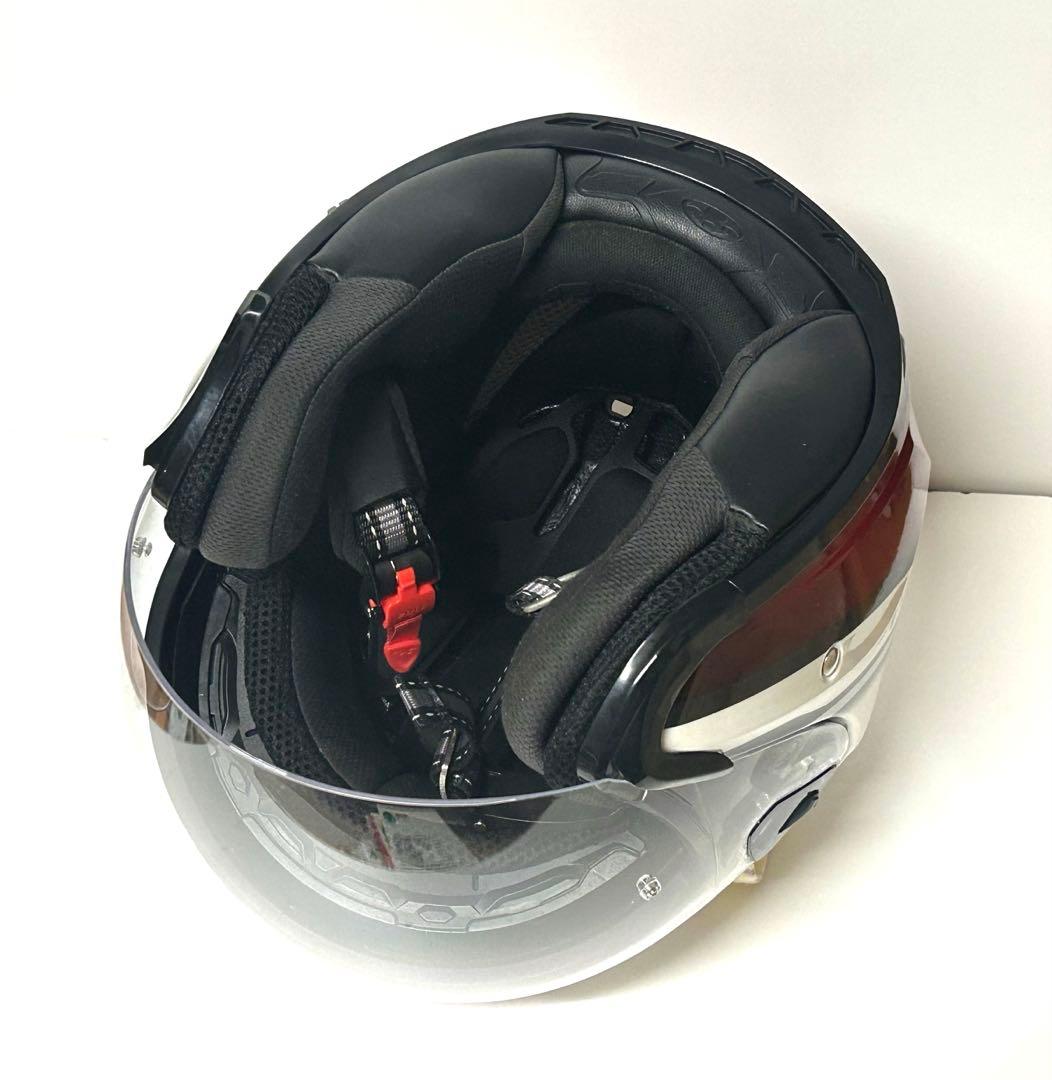 OGKカブト　インナーバイザー付きジェットヘルメットASAGI Mサイズ