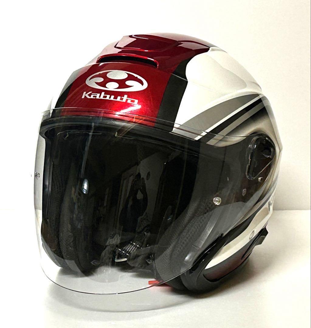 OGKカブト　インナーバイザー付きジェットヘルメットASAGI Mサイズ