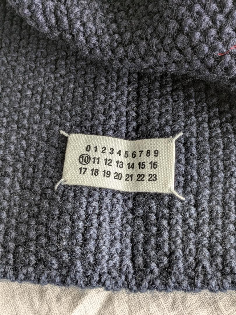 小物 Martin Margiela 10 Wool Knit Muffler Y2K