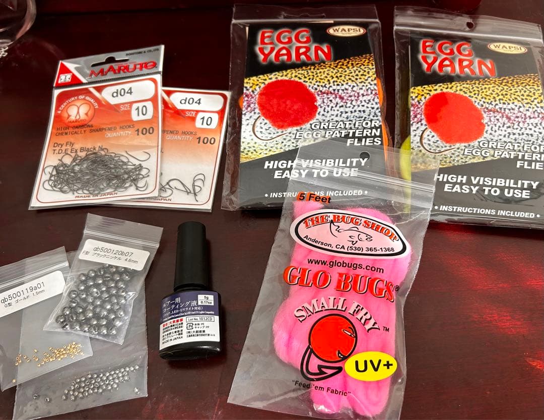 フライタイイング ツール セット マテリアル テンカラ