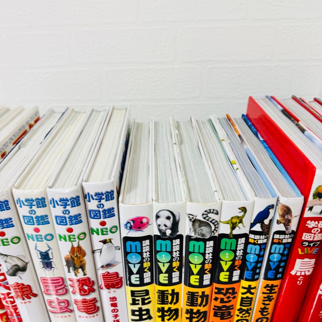 DVD付き　図鑑 20冊セット　小学館の図鑑　学研の図鑑　講談社の動く図鑑