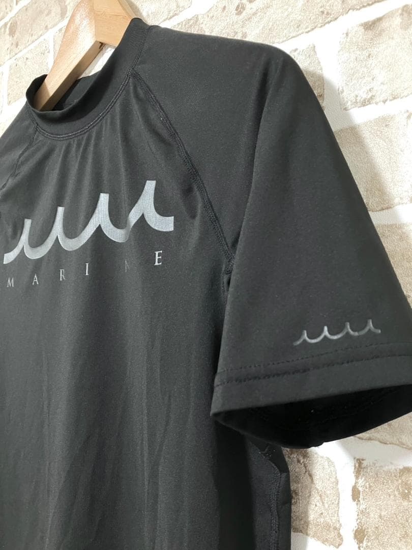 【24時間以内/早い者勝ち】ムータマリン メンズ 半袖 モックネックシャツ S