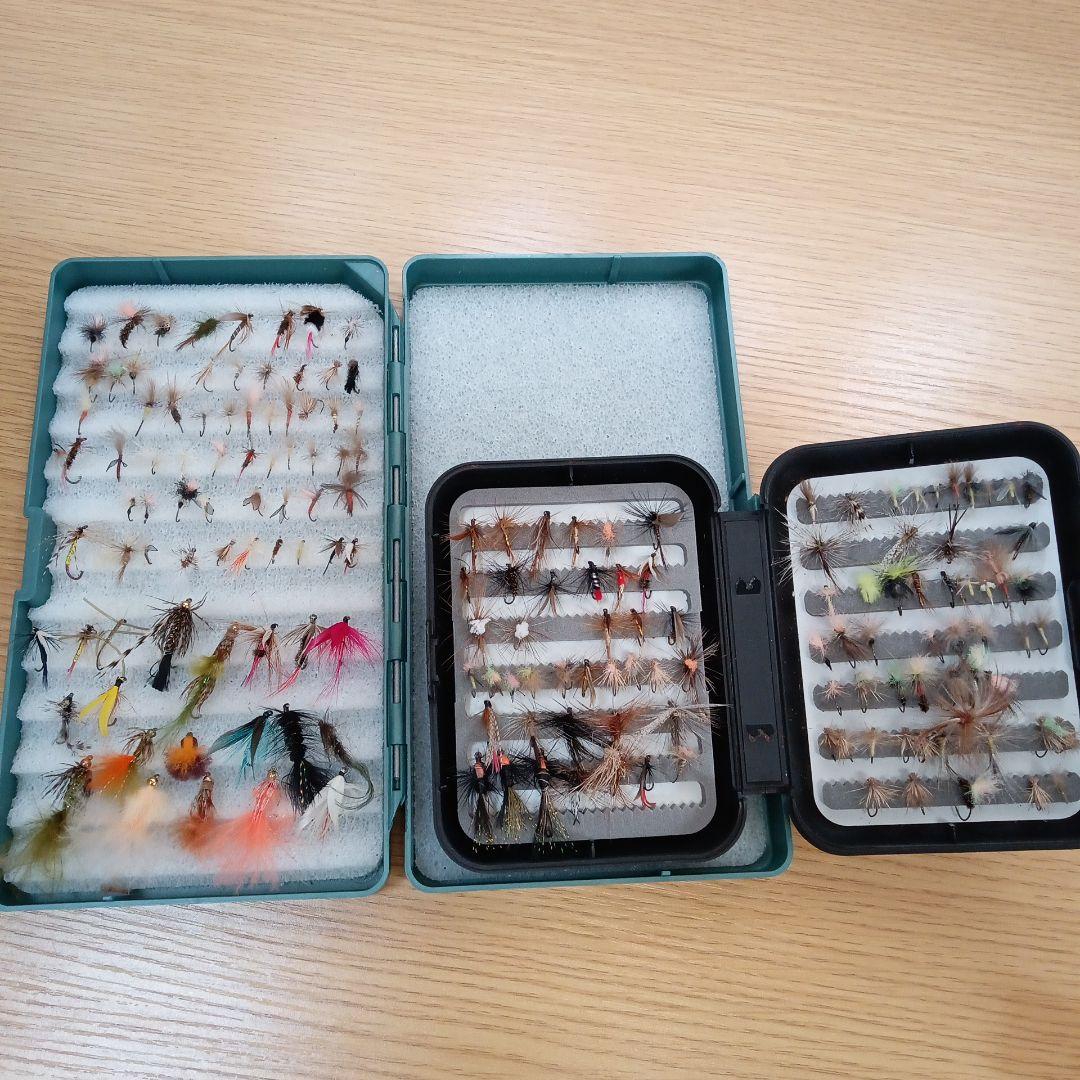 フライ 毛鉤 まとめ売り C&F Design ボックス付き