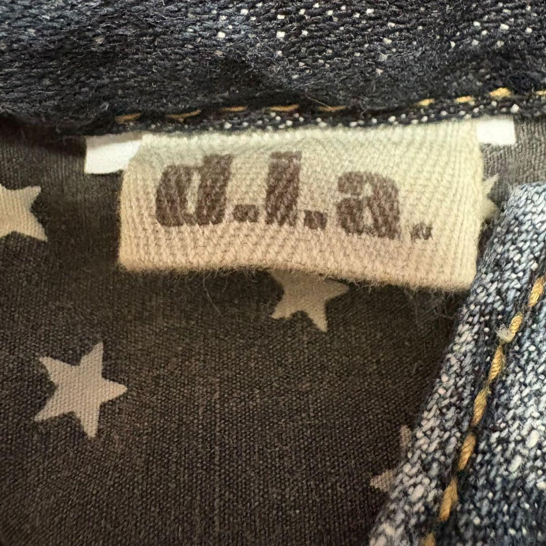 d.i.a. ダイヤ ダメージデニム ショートパンツ ゴールドラメ 平成ギャル