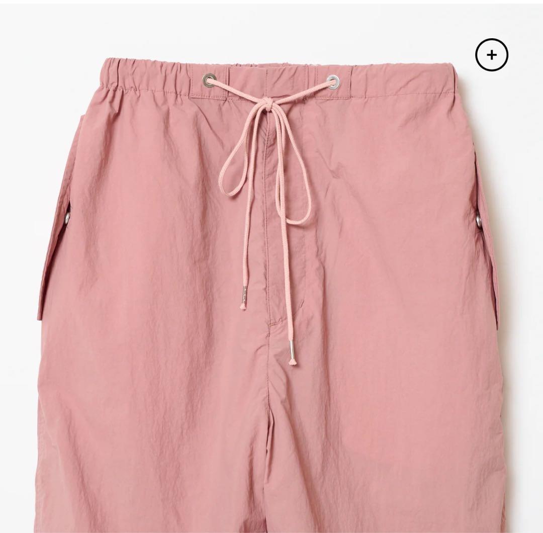 パンツ SHISHIKUI PARACHUTE PANTS / NEW PINK