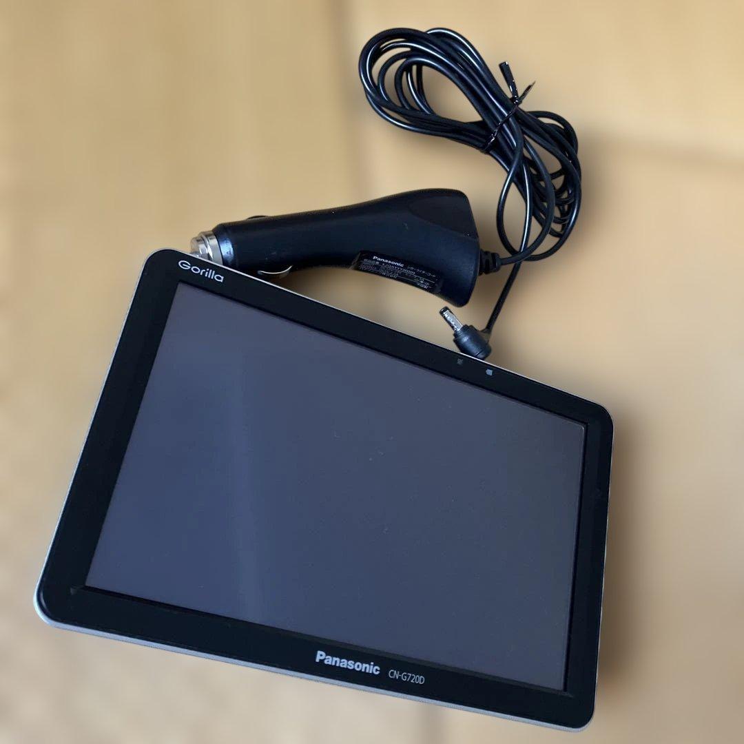 CN-G720D　Panasonic ゴリラ　ポータブルナビ　取扱説明書