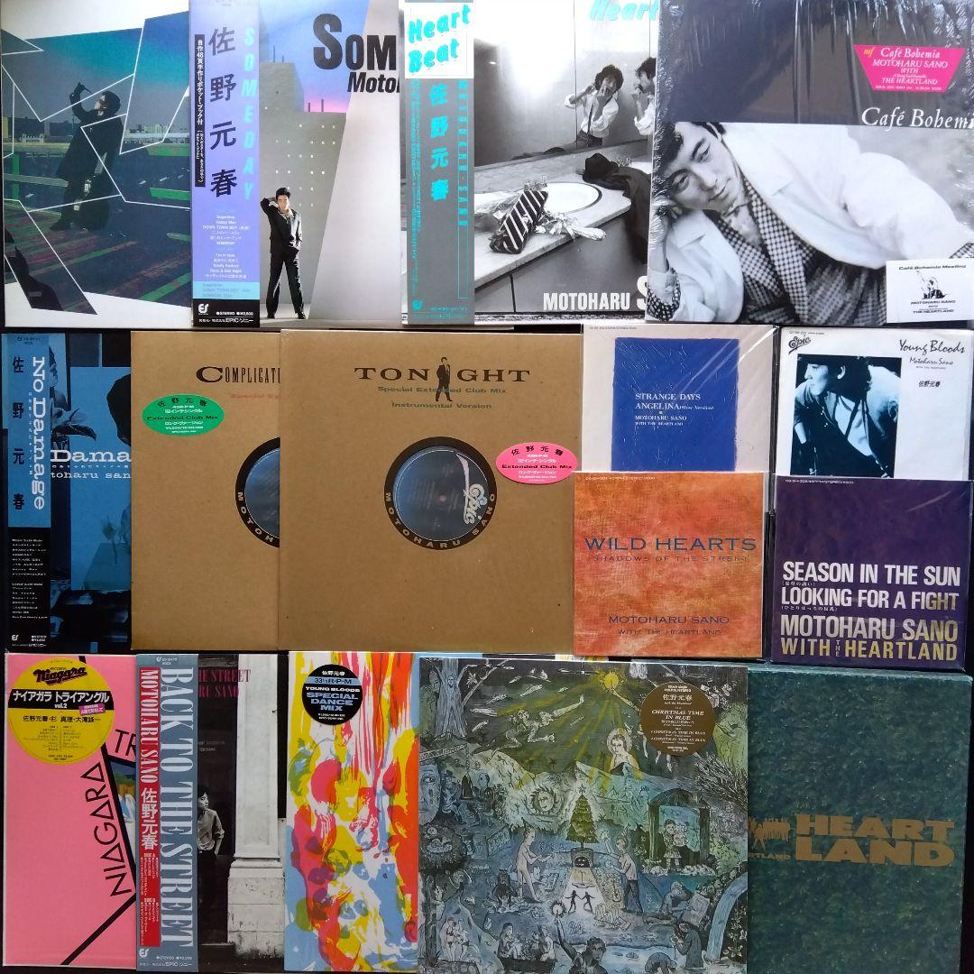 佐野元春 レコードセット・LP13・EP4