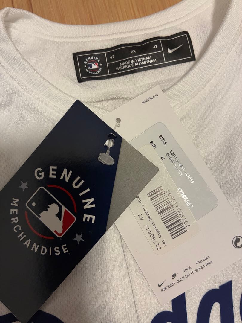 Nike Dodgers ユニフォーム Ohtani 17番 4T