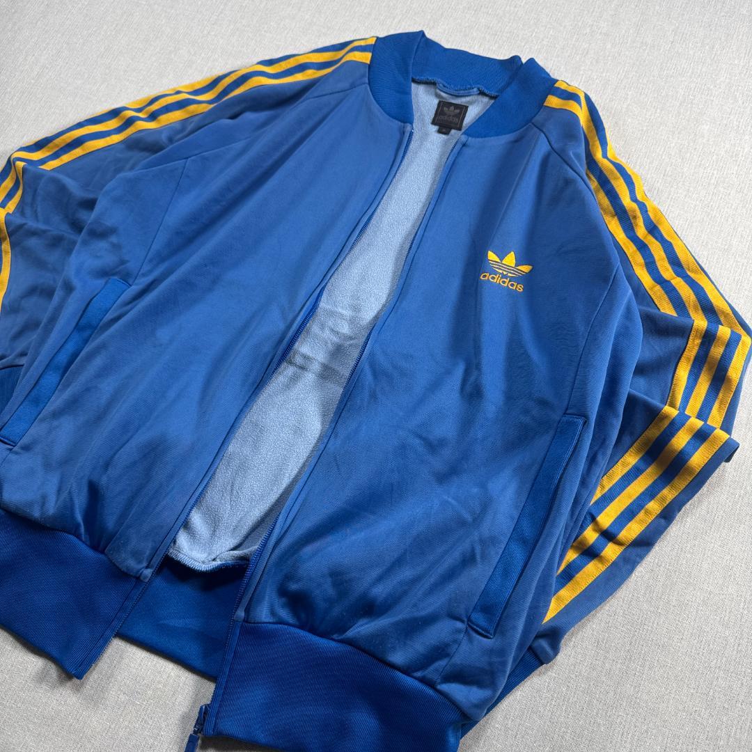 00s アディダス adidas ATP トラックジャケット 青 黄色 M