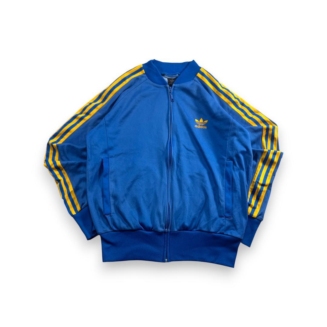 00s アディダス adidas ATP トラックジャケット 青 黄色 M