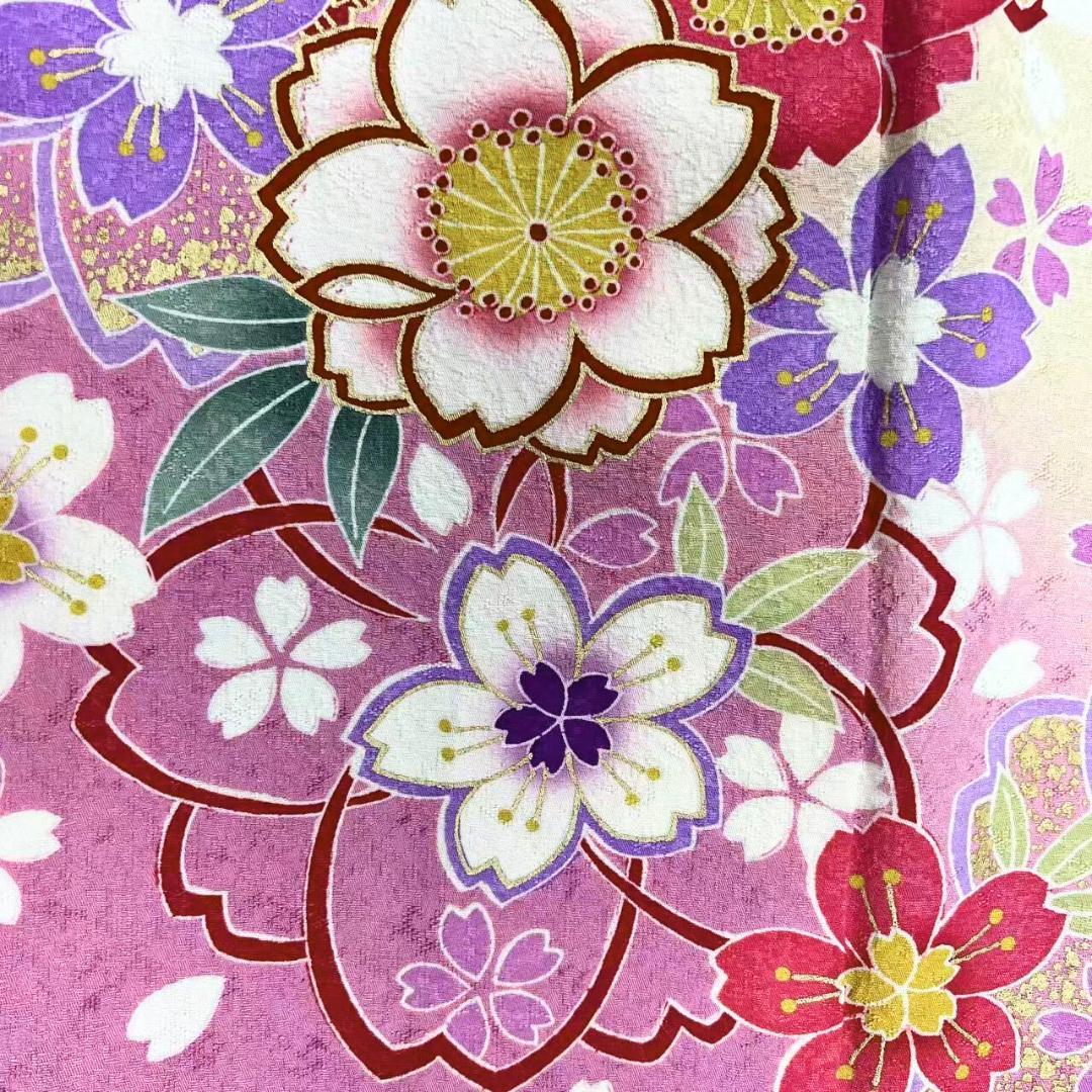 ≪早い者勝ち≫【超美品】 振袖セット 成人式 正絹 振袖 ピンク *124 ●