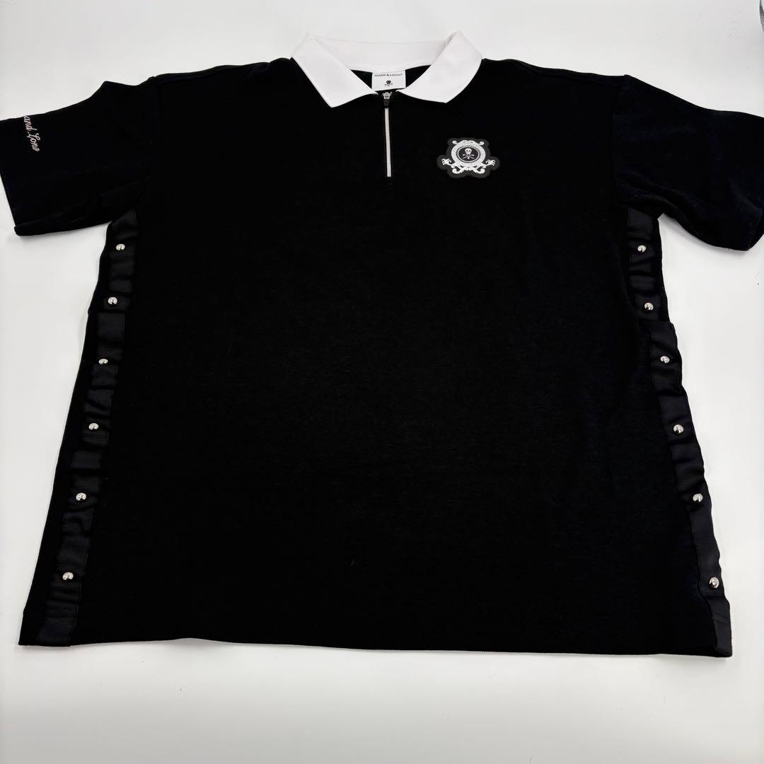 美品　MARK&LONA マークアンドロナ 半袖 ポロシャツ 黒 918