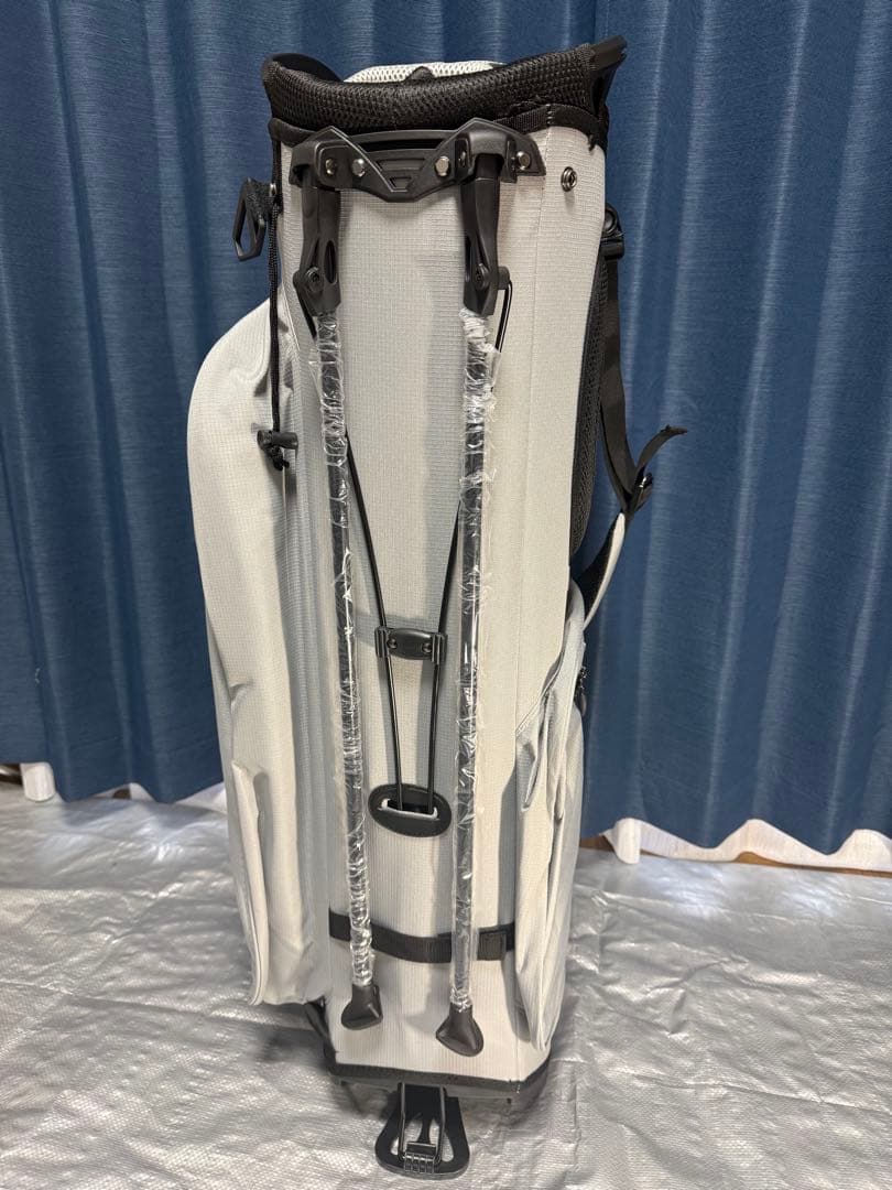 新品 LOVACE 14分割 スタンド キャディバッグ ゴルフ バッグ グレー