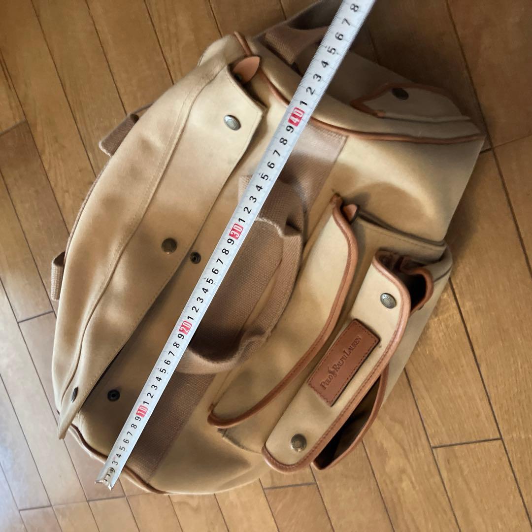 Polo Ralph Lauren ボストンバッグ ベージュ