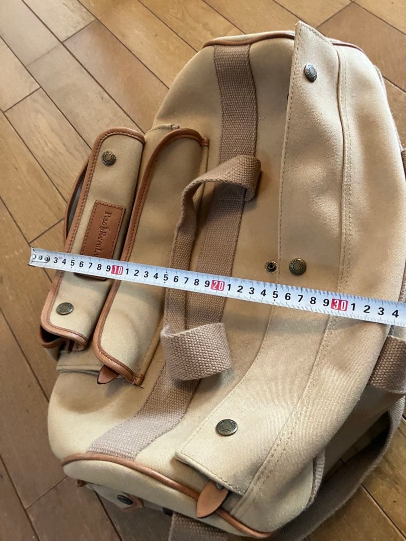 Polo Ralph Lauren ボストンバッグ ベージュ