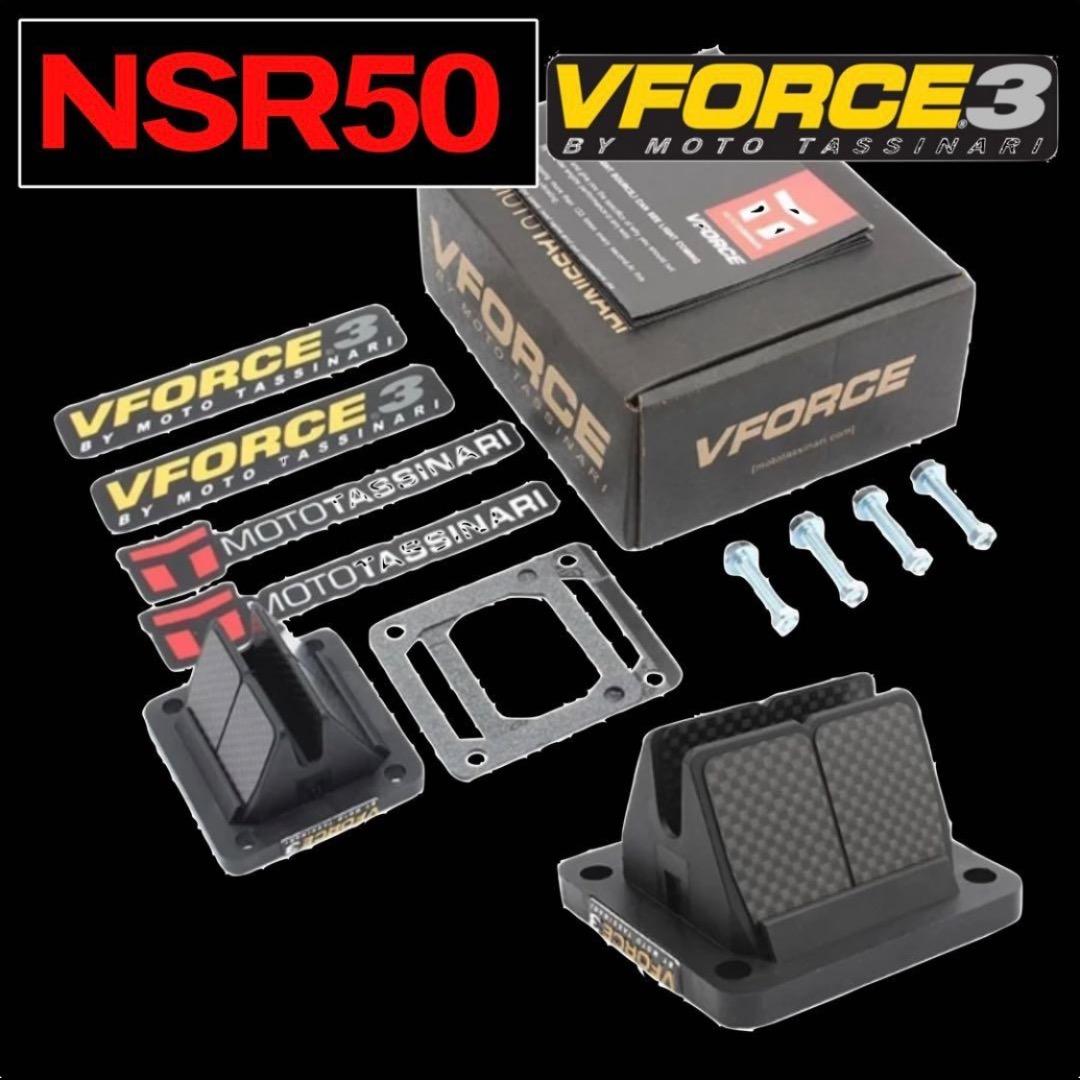 格安新品NSR50 NS-1等用 VFORCE3 ビックリードバルブ カーボン