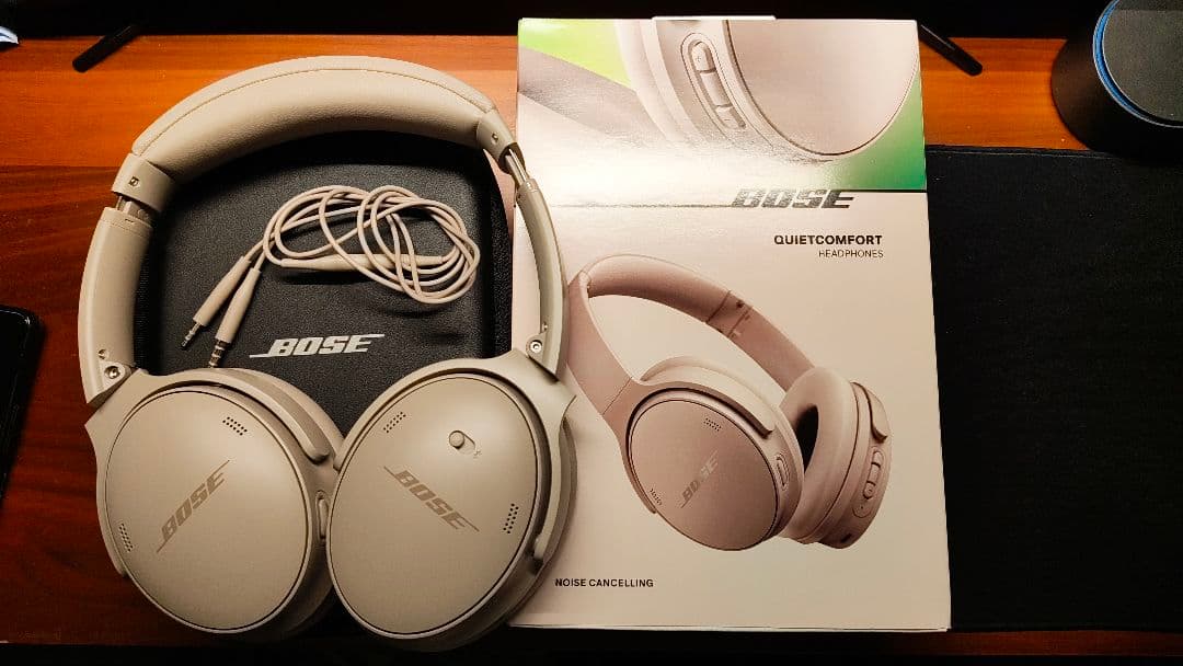 BOSE QuietComfort ワイヤレスヘッドホン ホワイト