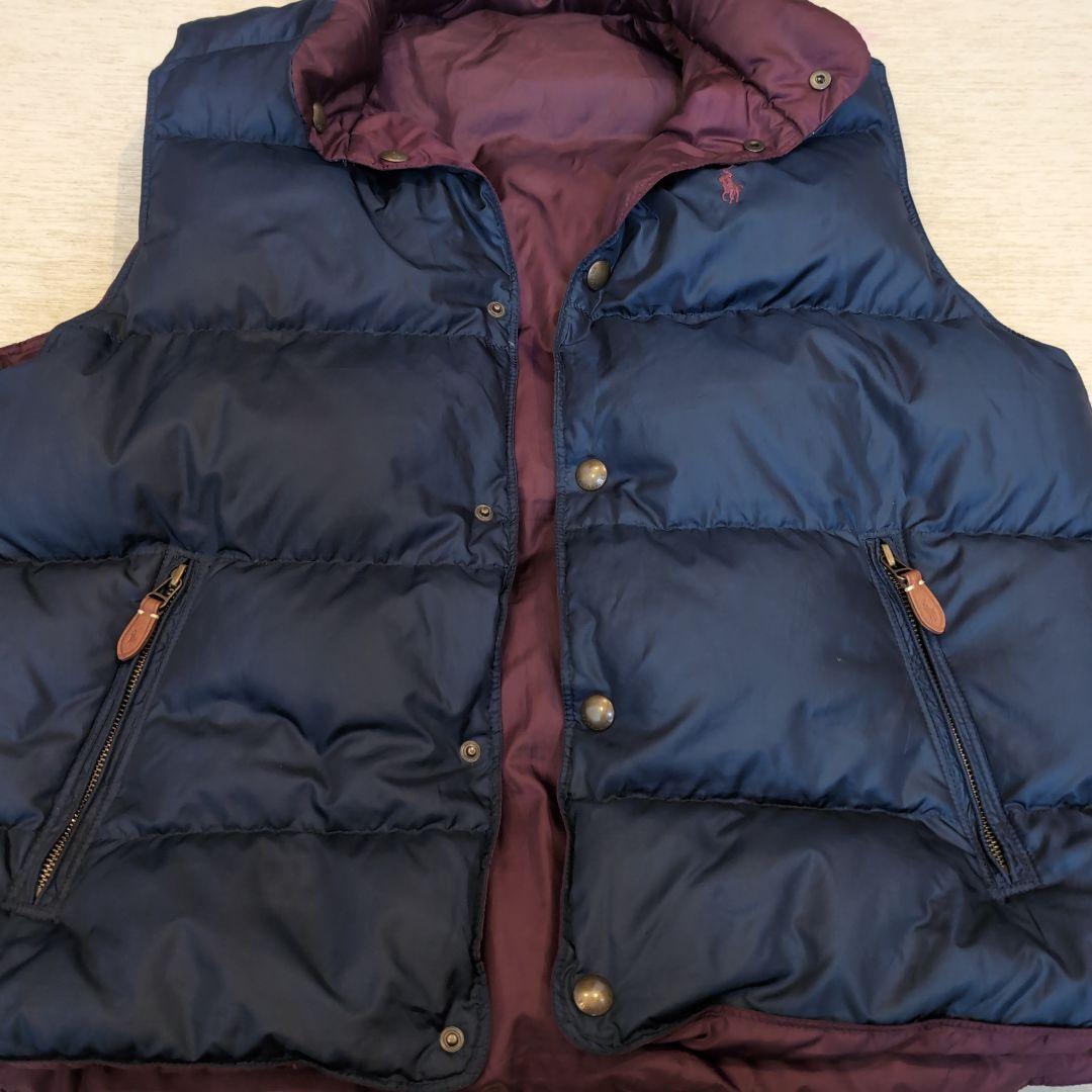 Ralph Lauren リバーシブル ダウンベスト XL