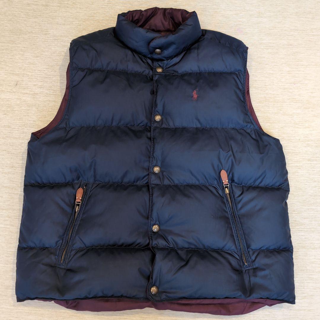 Ralph Lauren リバーシブル ダウンベスト XL