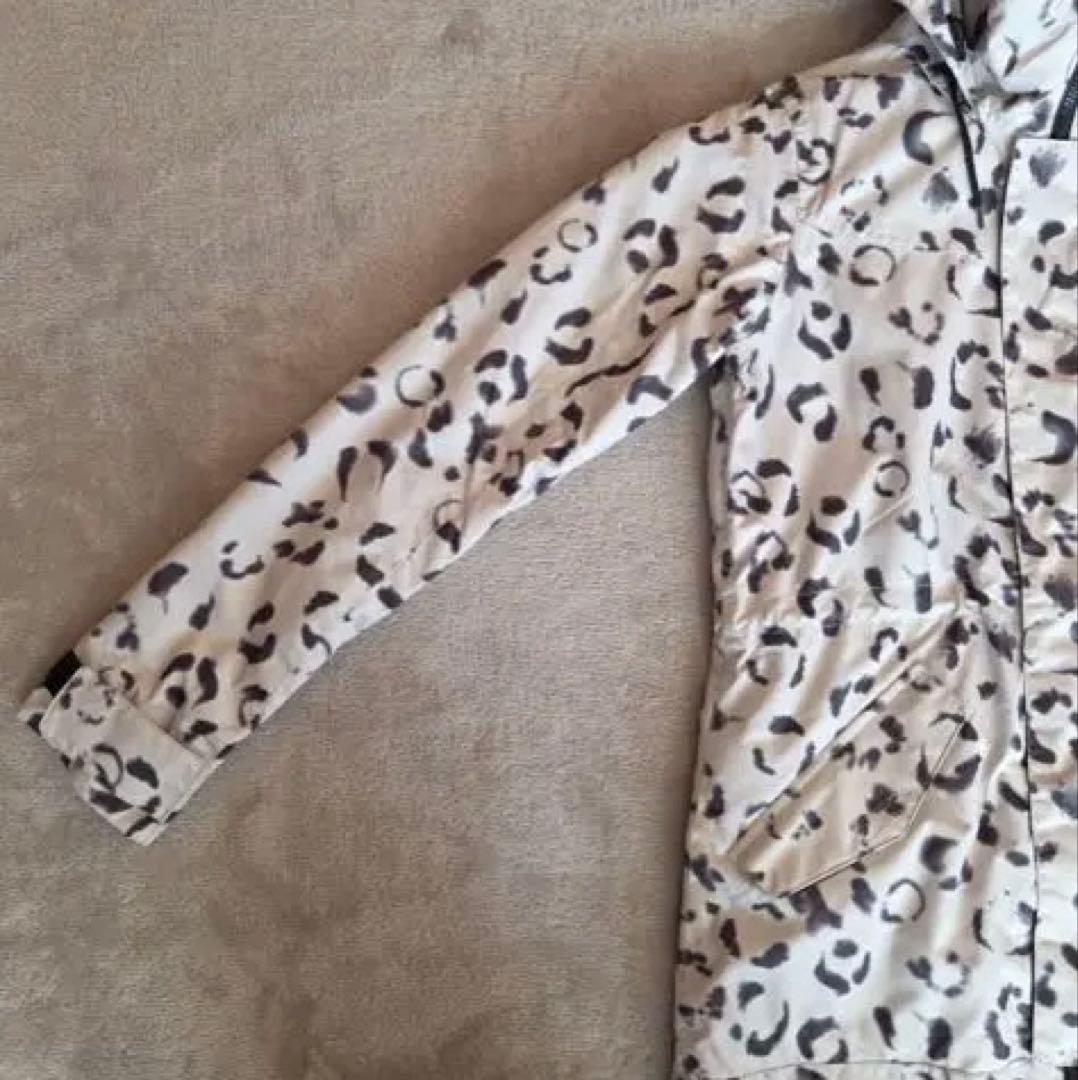 Burtonスノボウェア 上下セット Mサイズ DRYRIDE レオパード 紫