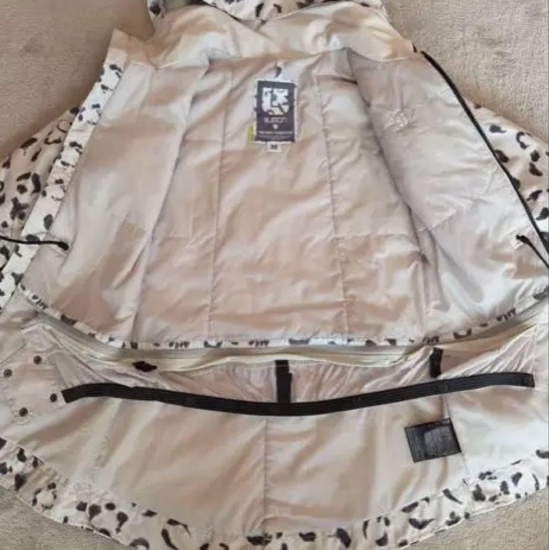 Burtonスノボウェア 上下セット Mサイズ DRYRIDE レオパード 紫