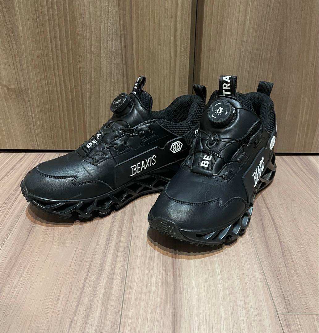 【美品】 バランスコアターフ ブラック 24.5センチ