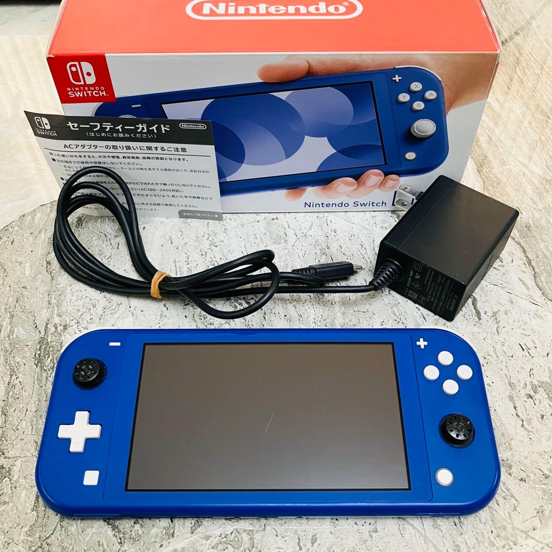 【完動品】Nintendo Switch Lite ブルー 本体