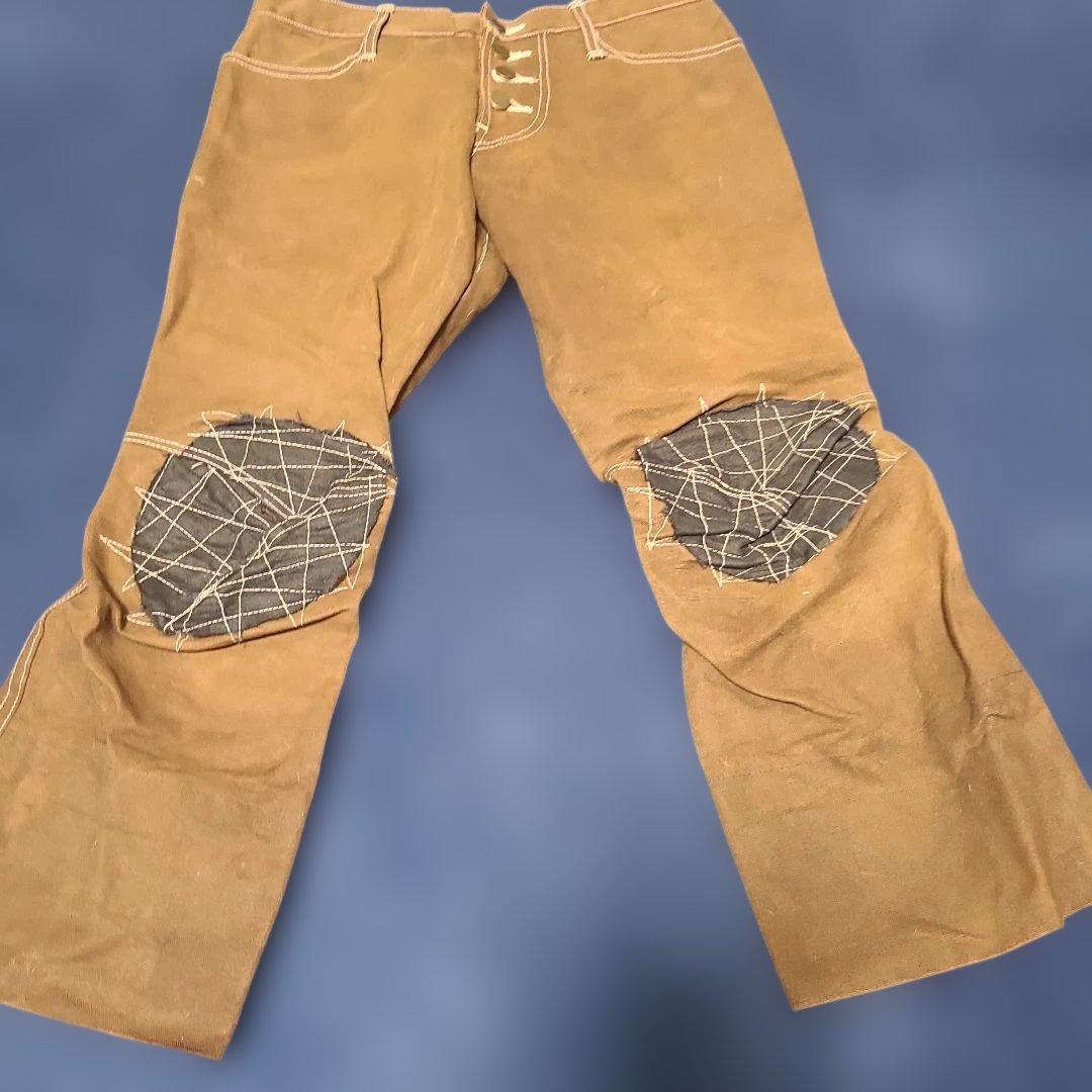 名作 希少 NEMETH ネメス 立体裁断 3D ダメージ ダック パンツ