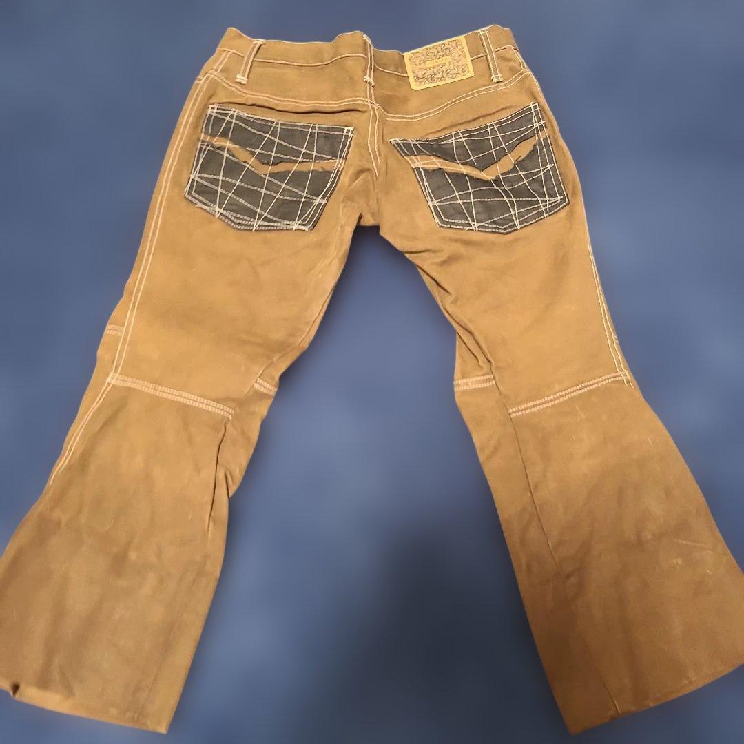 名作 希少 NEMETH ネメス 立体裁断 3D ダメージ ダック パンツ