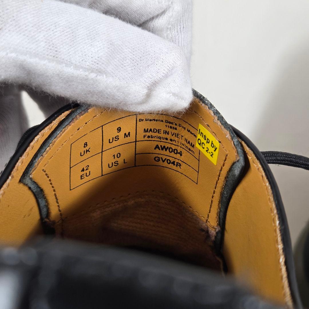 【極美品】Dr.Martens 3ホール UK8(27cm) ブラック