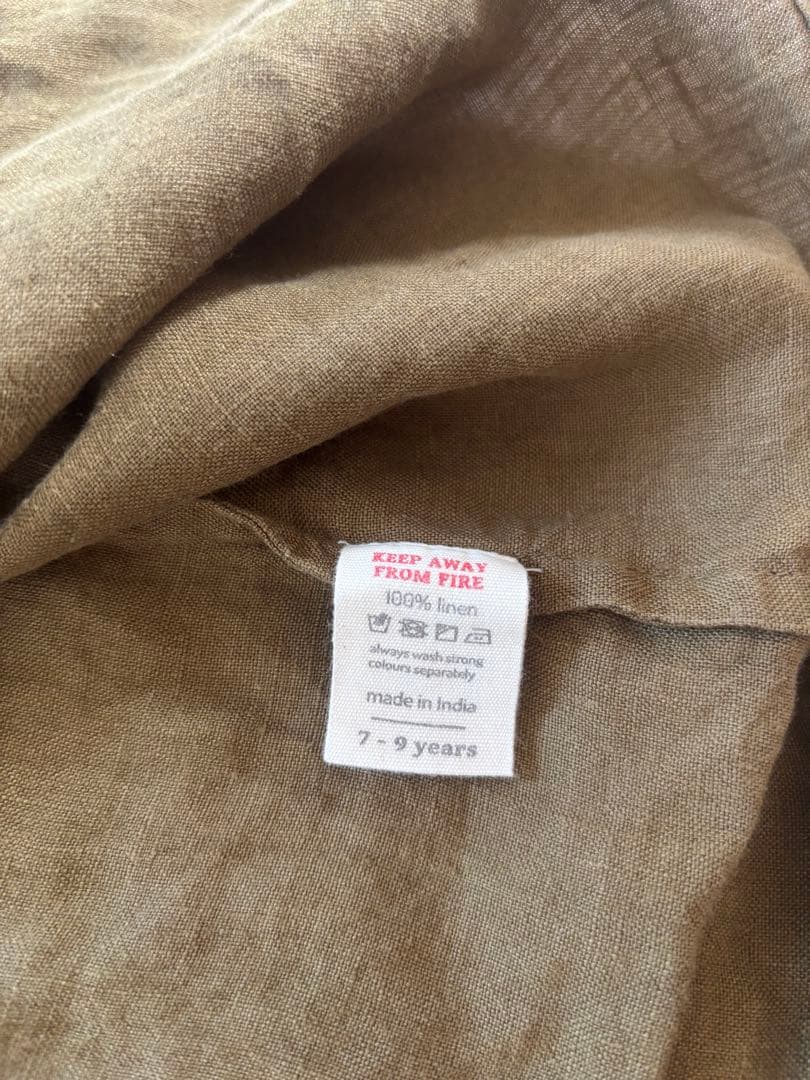 Apolina アポリナ　刺繍入りワンピース 120.130 7-9Y