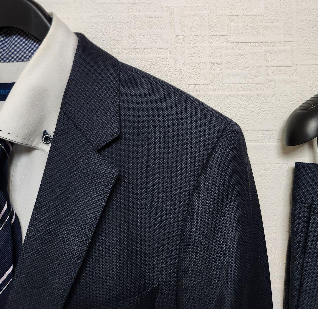 HUGO BOSS　×　TESSE　メンズスーツ　セットアップ　濃紺　美品