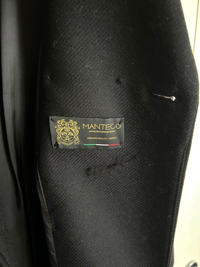 ZARA Manteco ブラック ロングコート S