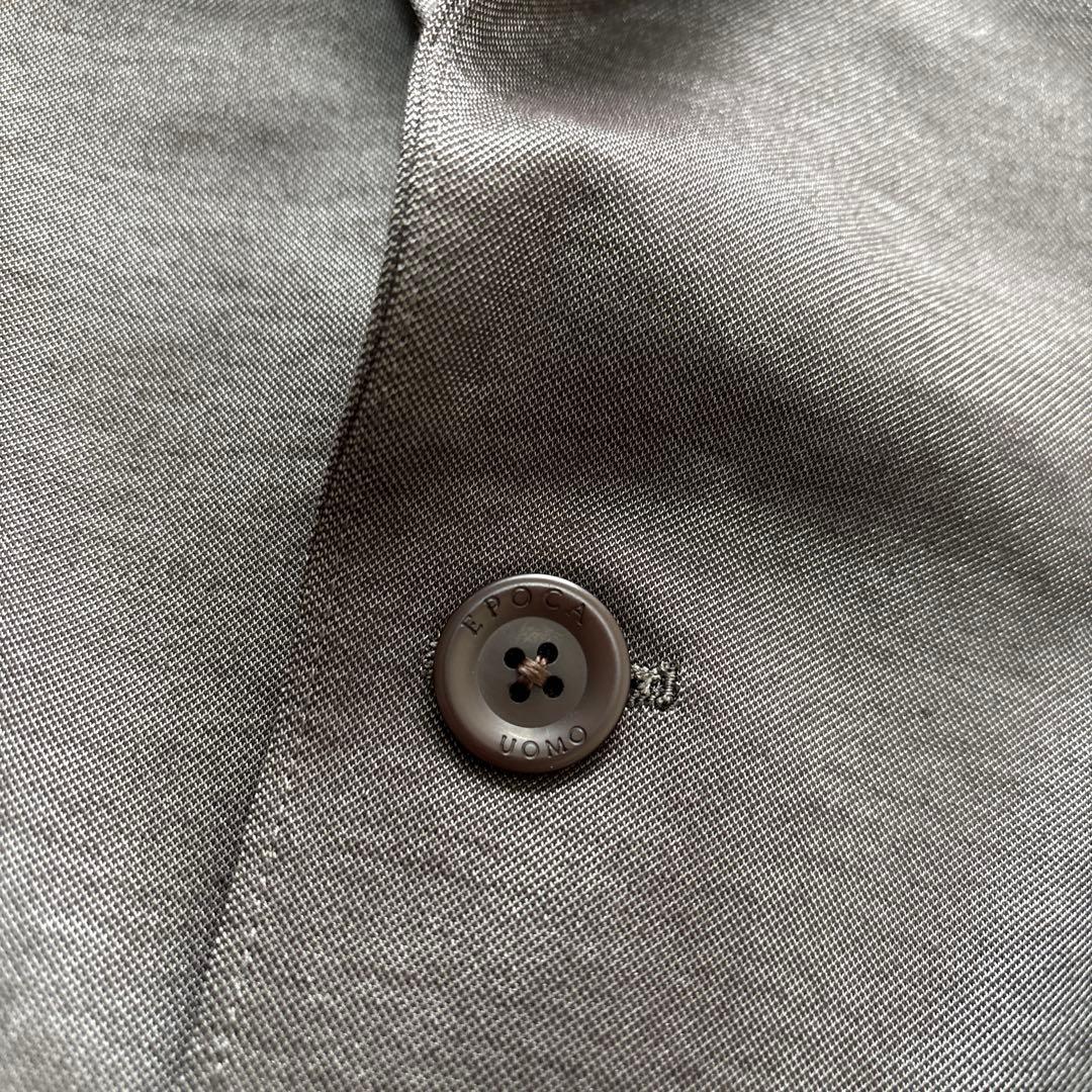 未使用級★エポカウォモ スーツ ブラウン ITL48位 コットン素材