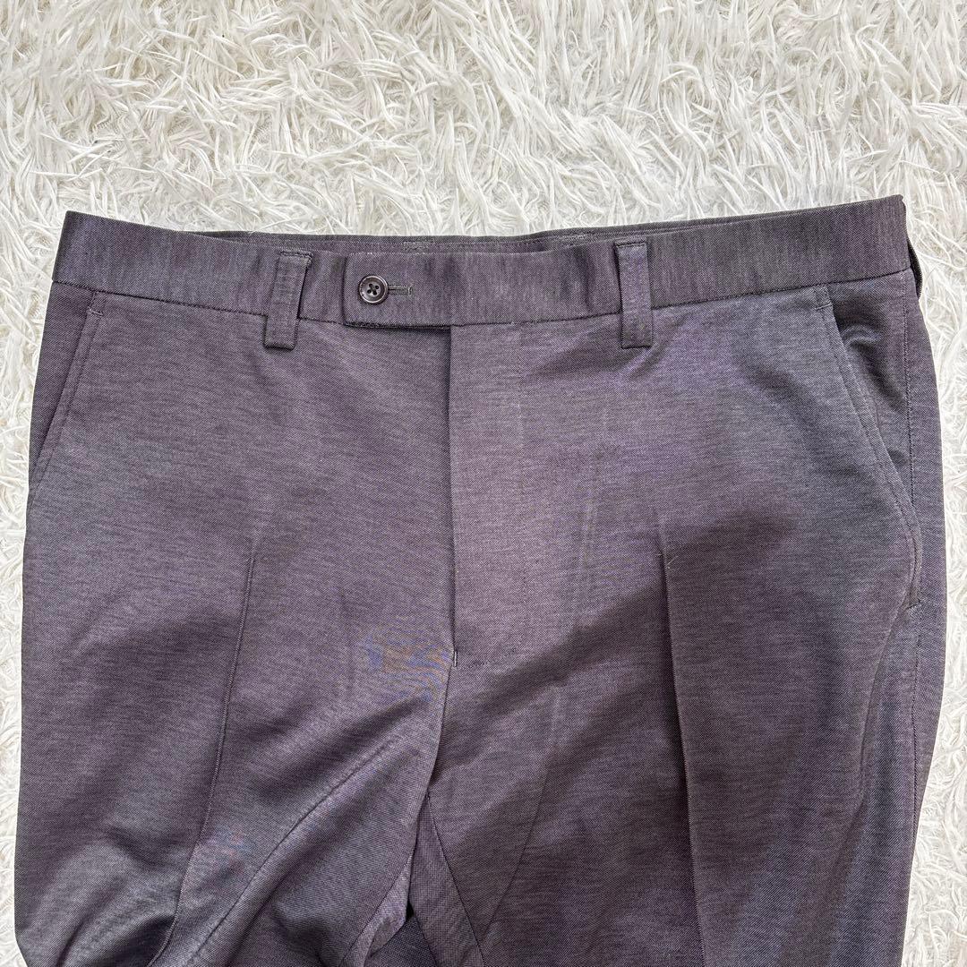 未使用級★エポカウォモ スーツ ブラウン ITL48位 コットン素材