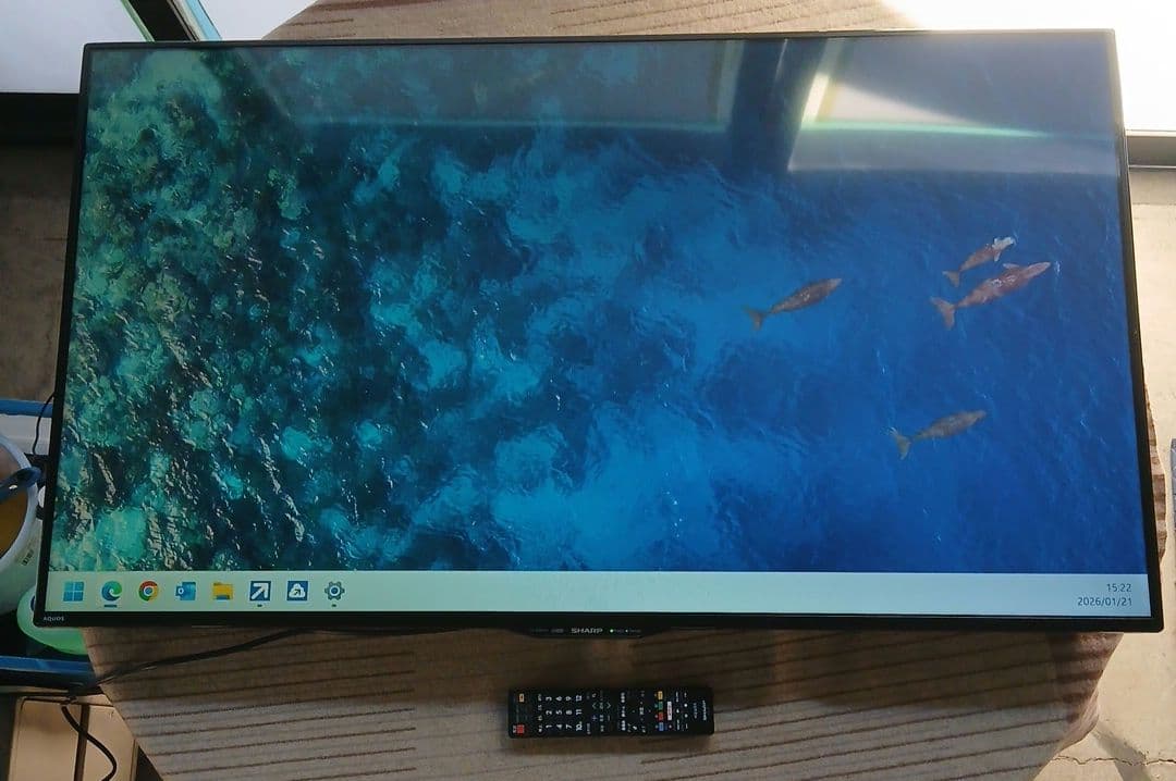 50インチ液晶テレビSHARP AQUOS LC-50BW30 【スタンド無】㉜