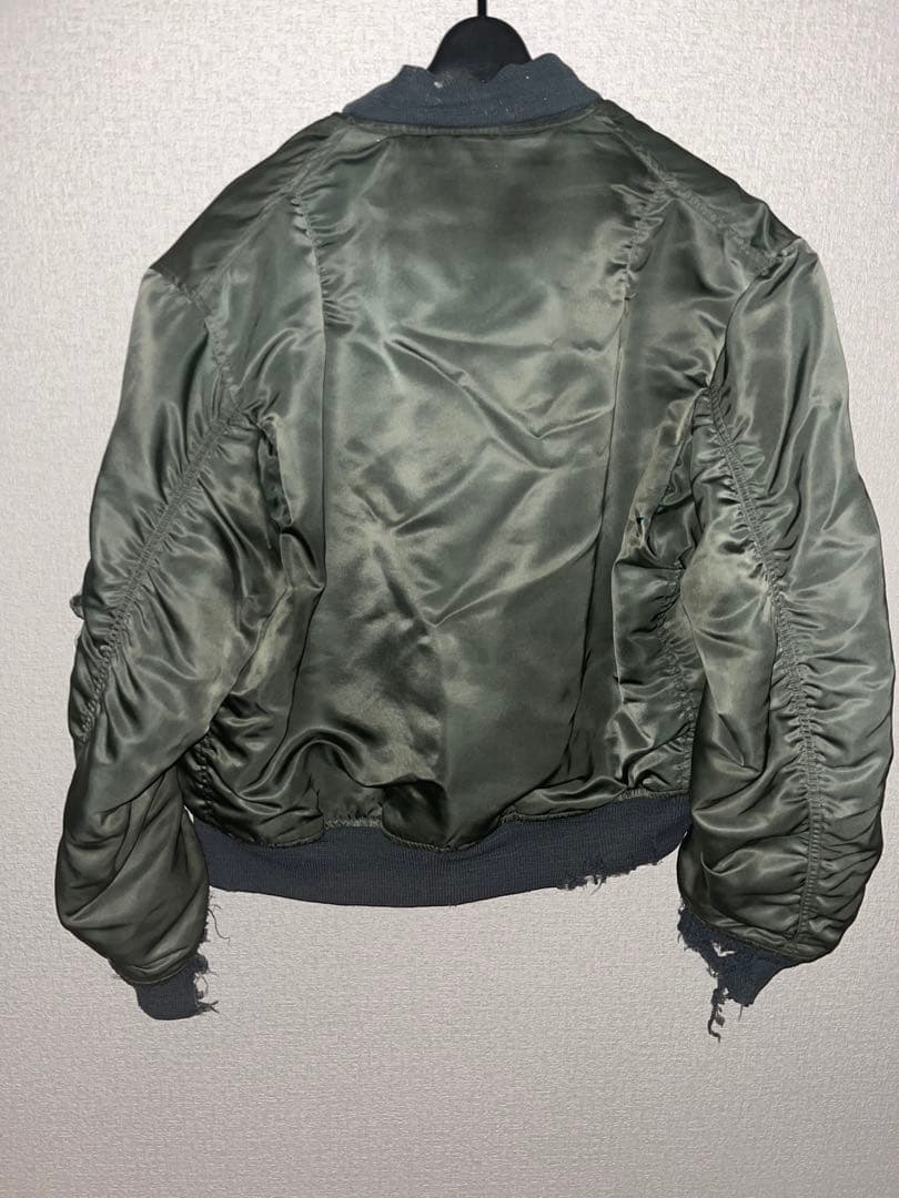 【即決価格】70s MA-1 アルファ ALPHA フライトジャケット L