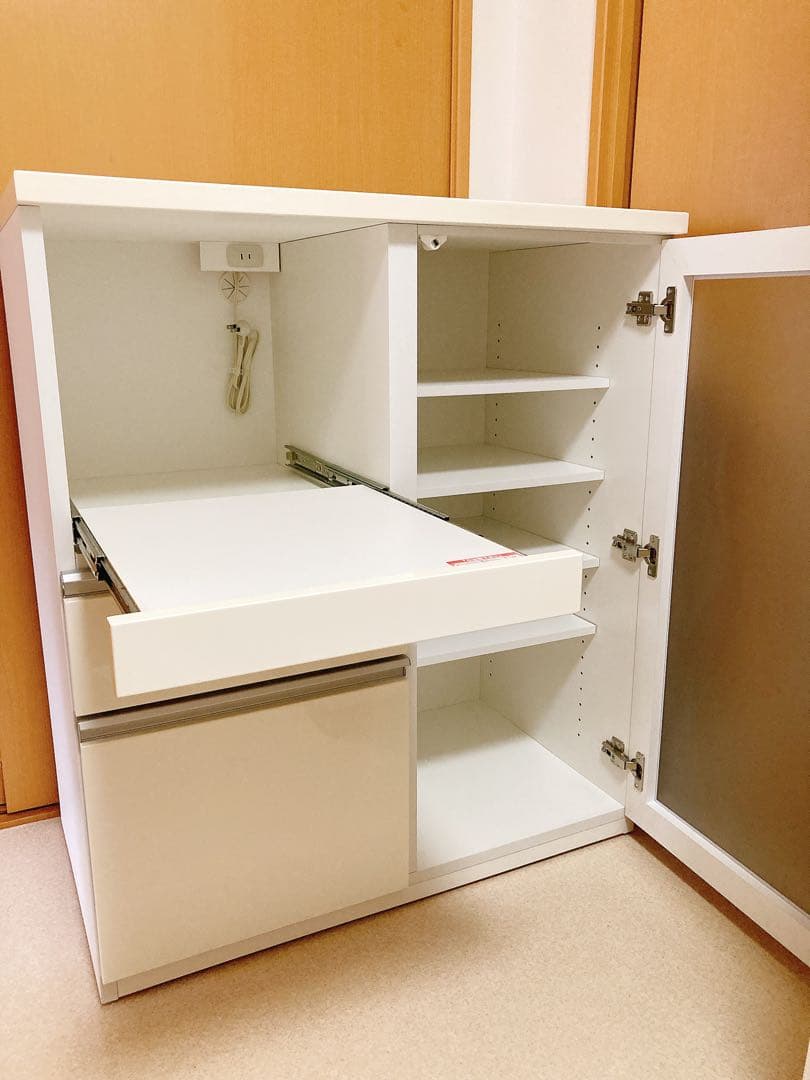 【値下げ】ニトリ レンジボード/食器棚