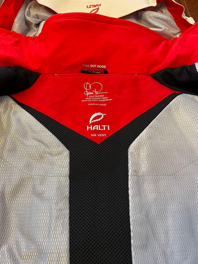 超美品！試着のみ ハルチ HALTI スキーウェア 上着 Lサイズ