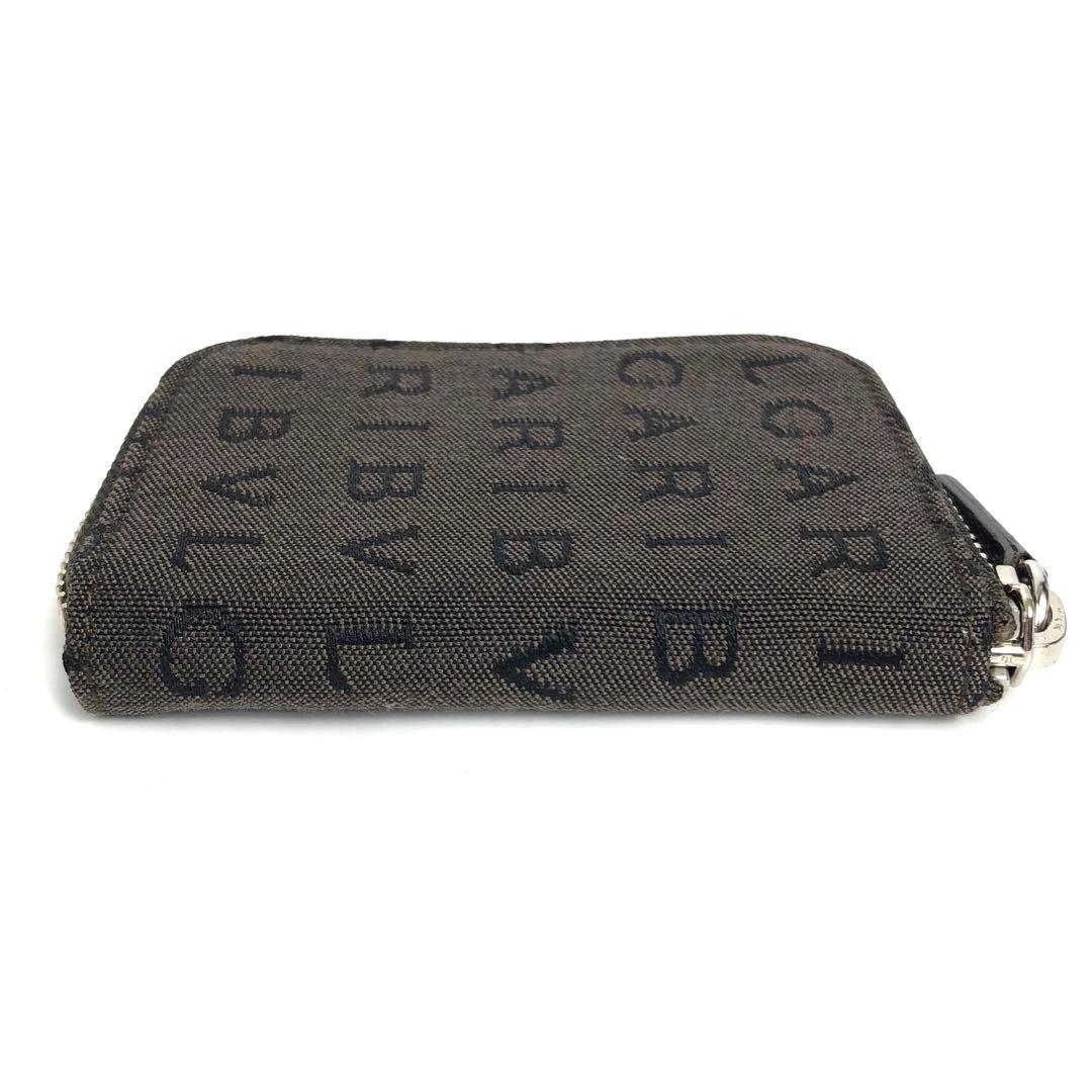 【ほぼ未使用】BVLGARI ブルガリ 6連キーケース ロゴマニア 男女兼用 茶