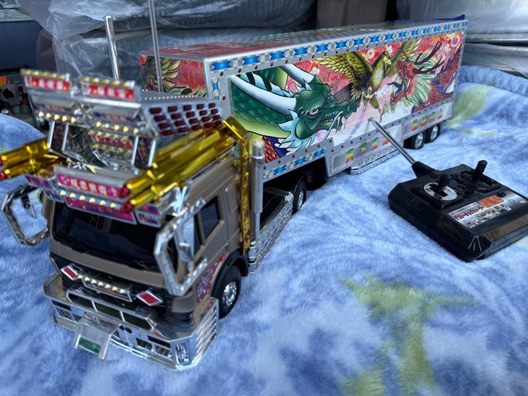 き*ん様 デコトラ 竜鳳丸 トレーラーラジコン