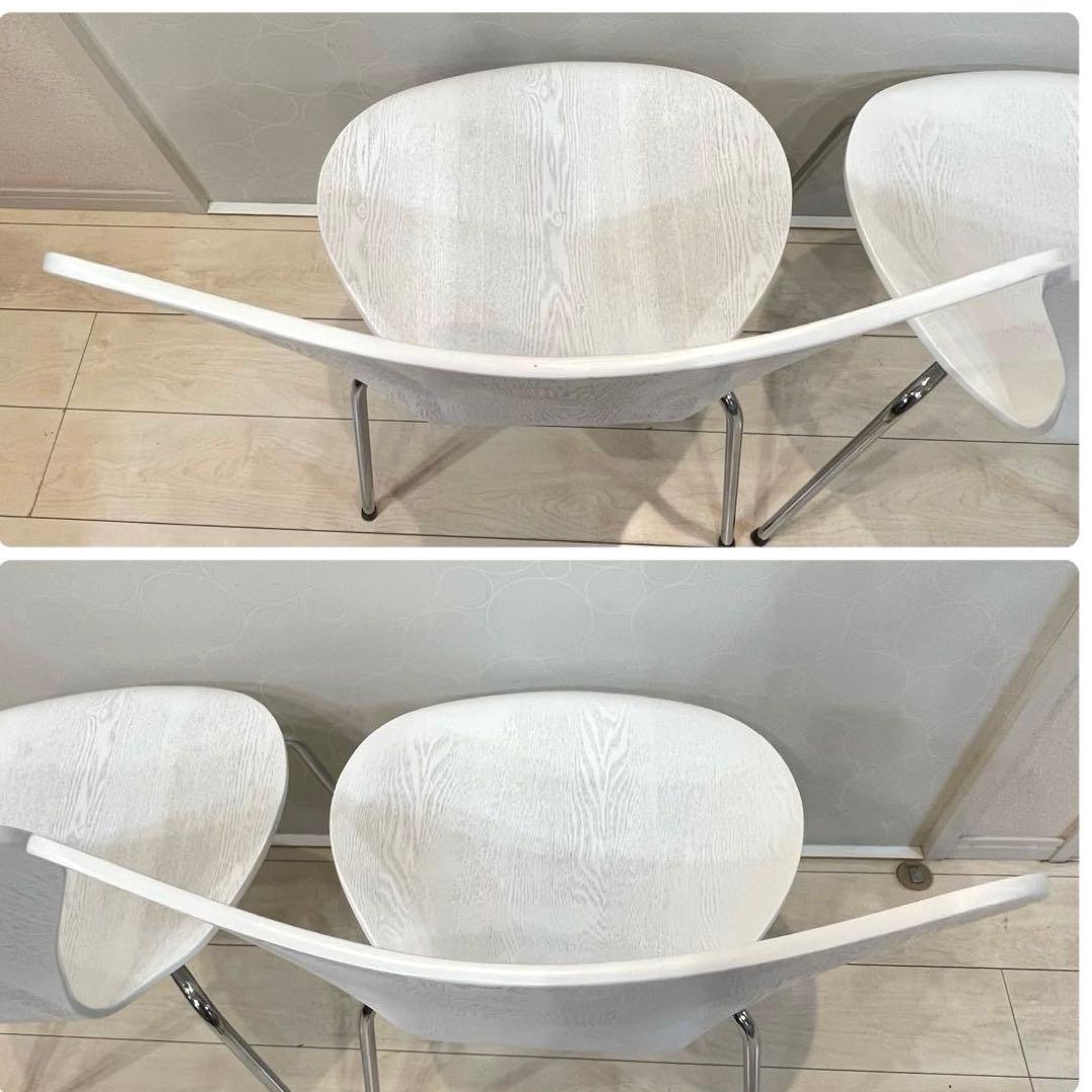 美品 セブンチェア プライウッドチェア スタッキング リプロダクト 2脚セット