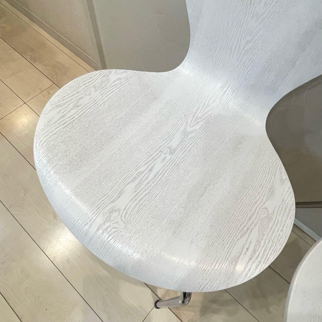 美品 セブンチェア プライウッドチェア スタッキング リプロダクト 2脚セット