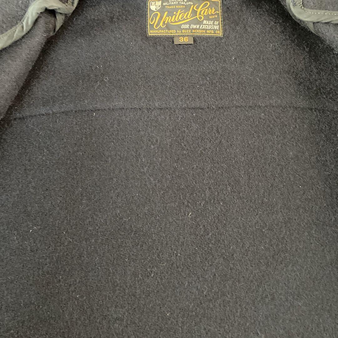 United Carr ダッフルコート 36 ネイビー バズリクソンズ アメカジ