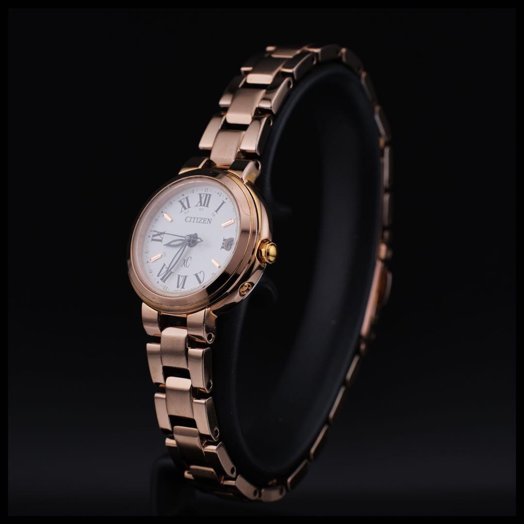 【稼働・美品】シチズン xC クロスシー ソーラー 電波 H060