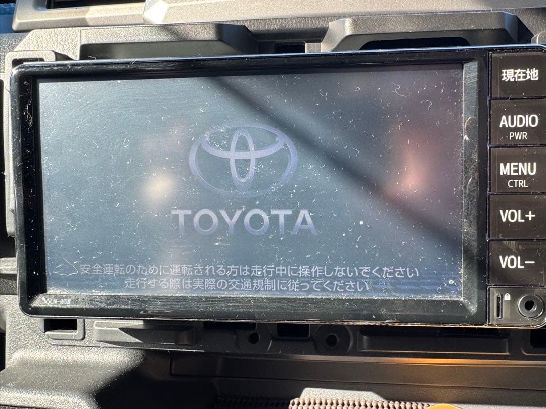 トヨタ純正NSCN-W68 SDナビゲーション